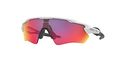 Oakley Youth Oj9001 Radar Ev Xs Path Rectangular Sunglasses, Matte White/Prizm Road, 31 mm