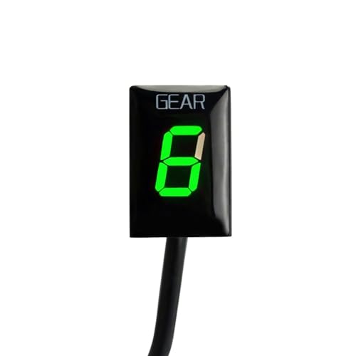 JMORCO Motorbike Gear Indicator Gear Display Indicator for SU&ZUKI GSXR1000 2003 GSXR600 GSXR750 GSXR 650 750 2004 2005 Motorcycle Accessories 1-6 Speed Display