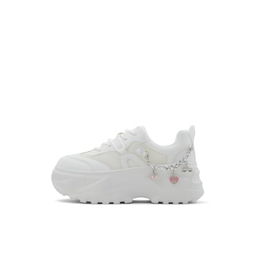 Call It Spring Women's Majorrr Sneaker, White, 8.5
