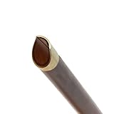 Wooden Whistle iVolga VD-01 key of D Great Sound Hand Carved Stabilized Wood Flute Folk Wind Music Instrument Woodwind Handmade Brown