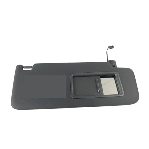 1x Black Interior Sun Visor Make Mirror Compatible for Vw Golf/GTI/Jetta/ MK7 /GLI/line/Skoda/Octavia 3 A7 Seat Ibiza 5G0857551AG(Right)