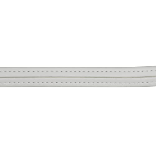 Bry-Tech Marine1 White Bright Marine Vinyl Upholstery Trim by 25 Yards, Universal Fit for Boat, Pontoon, Jet Ski, RV