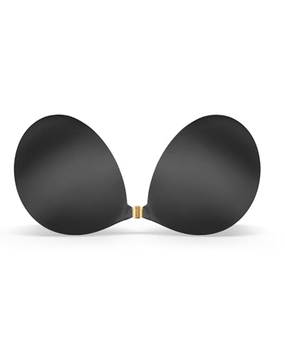 Niidor 2025 New Magnetic Sticky Bra Strapless Adhesive Invisible Push up Silicone Bra with Magnetic Clasp for Women Backless Dress