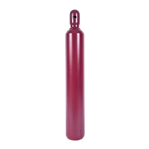 New 125 cu ft Steel Inert Gas Cylinder with CGA580 Valve - Helium, Nitrogen, Argon, CO2/Nitrogen Mix