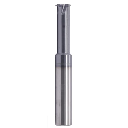 5/8" 11-32 TPI Single Pitch Solid Carbide Thread end Mill - AlCrN Coated, 5 Flute- .490" Cutting Diameter, Necked to Thread 1.375 Deep, 1/2" Shank Diameter, 3-1/2" Overall Length