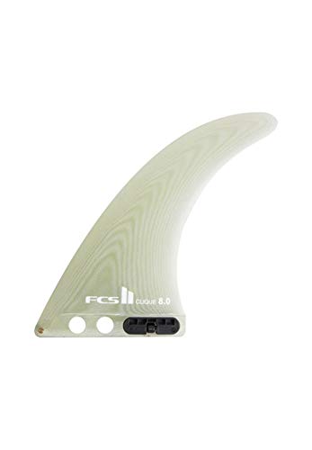 FCS II Clique 7" PG Longboard Fin - Clear