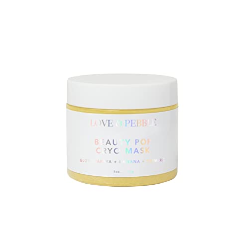 Beauty Pops by Love & Pebble | Turmeric Mask Glow Enzyme Jar Refill | Viral On TikTok| As seen on Shark Tank | Korean Face Mask Skin Care made with turmeric aloe banana papaya- Jar only