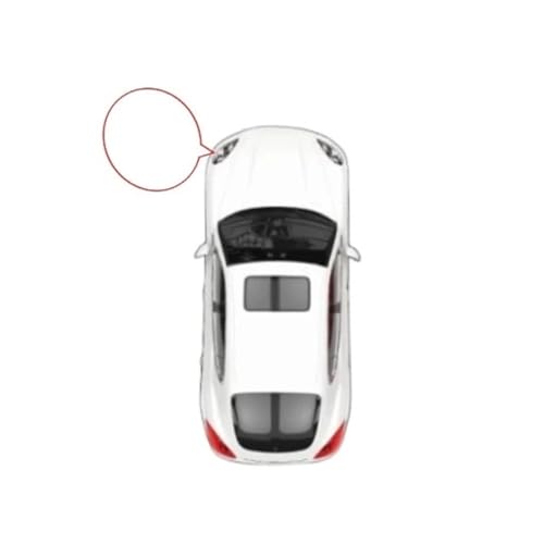 Compatible For Hyundai I20 2015 2016 Car Interior Replacement Parts Headlight Glass Transparent Anti-UV And Anti-Aging(Left)