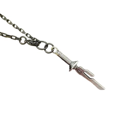 MEOTWIMGIT New 2026 Unisex Anime Fushiguro Toji Cosplay Necklace And Bracelet Spear Of Tianri Pendant Choker Jewelry Accessories With For You Trendy Creative Gift Women Men