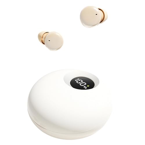 Xmenha Nude Invisible Wireless Earbuds Hidden Discreet for Work Audífonos Invisibles Tiny Micro Small Smallest Mini Earbuds Wireless Bluetooth Discreet Invisible Headphones