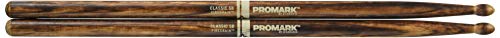 Promark TX5BW-FG FireGrain Classic 5B Drumsticks, Oval Tip