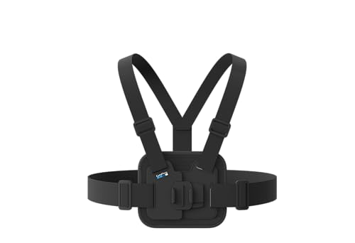 GoPro Performance Chest Mount (All GoPro Cameras) - Official GoPro Mount, Black