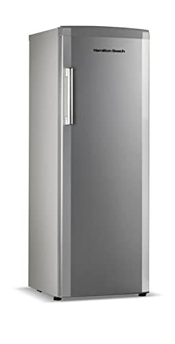 Hamilton Beach Upright Freezer, Deep Freeze, Stainless Steel Freezer with Drawer Compartments, 11 cu. ft. Freezer – 25”D x 23.6”W x 66.5”H