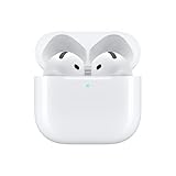 Apple AirPods 4 Wireless Earbuds, Bluetooth Headphones, with Active Noise Cancellation, Adaptive Audio, Transparency Mode, Personalized Spatial Audio, USB-C Charging Case, Wireless Charging, H2 Chip