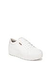 Dr. Scholl's Womens Time Off Max Platform Sneaker White Smooth 6.5 M