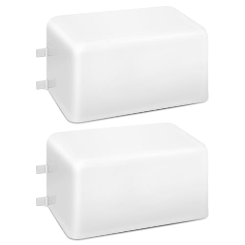 SR401650 Range Hood Light Lens Cover Replacement for Broan Nutone Model NS6530, NS6530WW, QL1, QL100 and QL130WW, Kitchen Range Hood Parts and Accessories, Pack of 2