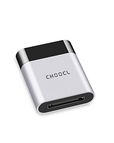 CHOOCL Bluetooth Adapter 5.0 aptX-HD for Audi with 30-pin Port Cable (2010-2019) MMI 3G System,Bluetooth Receiver for Mercedes with Original iPod Interface Cable(2005-2011)