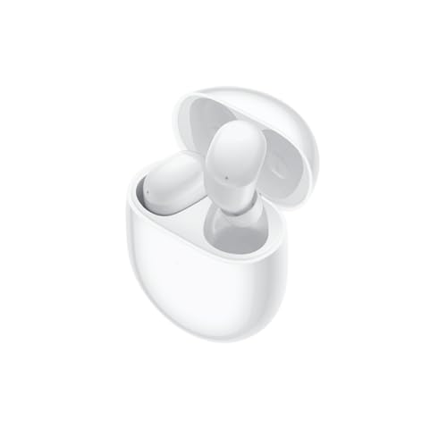 Xiaomi Redmi Buds 4, Up to 35dB Hybrid ANC, Up to 30 Hours Long Battery Life, Dual mic Noise Reduction, 10mm Dynamic Driver, Dual Transparency Modes, IP54 Rated Dust and Water Resistance, Gloss White