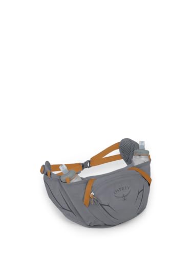 Osprey Duro Dyna Hydration Waist Pack with Hydraulics Soft Flasks for Running, Phantom Grey/Toffee Orange