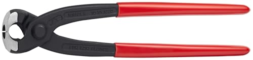 KNIPEX - 10 99 i220 Tools - Ear Clamp Pliers, Front and Side Jaws (1099i220), Red