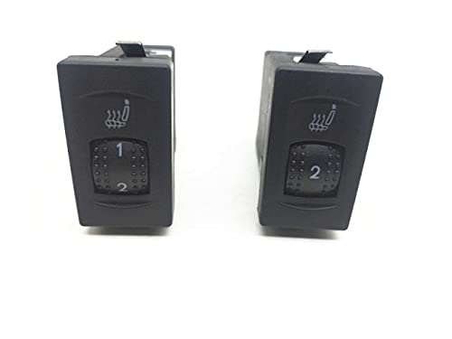 Fevas Applicable to for Volkswagen for Passat B5 seat Heating Switch Heating Gear Adjustment Button 3B0 963 563 C 3B0 963 564 C A Pair of pric - (Color: Pair of Prices)