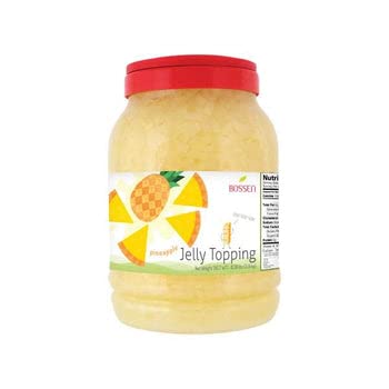 Bossen Jelly Topping-8.38lbs/bottle-Pineapple flavor