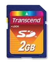 TRANSCEND TS2GSDC CARD, SD, 2GB (10 pieces)