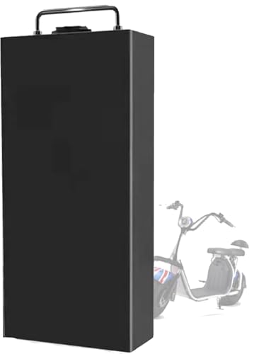 48V 60V Lithium Battery Pack for Electric Bikes, 12Ah 15Ah 20Ah 25Ah, Li-ion Moped Battery with Charger, Perfect for 200W-1500W Motors, Energy Class A