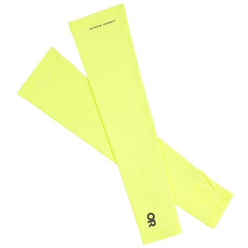 Outdoor Research ActiveIce Sun Sleeves, Limonata, L/XL