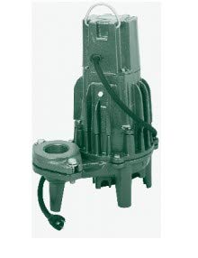 Zoeller 165-0008, Model G165, Series 160, Flow-Mate, High Head Effluent & Sump Pump, 1 HP, 460 Volts, 3 Phase, Single Seal, 1-1/2 Inch NPT Discharge, 20 ft Cord, Manual