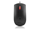 Lenovo Fingerprint Biometric USB Mouse Gen 2 - Optical - Cable - Black - USB Type A - 1600 dpi - Scroll Wheel - 3 Button(s) - Symmetrical