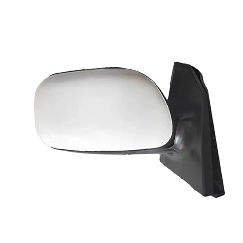 Car Outside Side Rearview Mirror Assembly Auto Lens Adjustment Mirror Assy Accessories Compatible With BYD F3 L3 F3R(Only Right White)