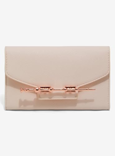 Loungefly Harry Potter Elder Wand Blush Pink Wallet — BoxLunch Exclusive
