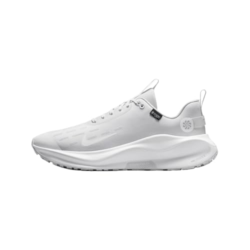 Nike InfinityRN 4 Gore-TEX Men's Waterproof Road Running Shoes (HQ0265-101, White/Pure Platinum/White) Size 10.5