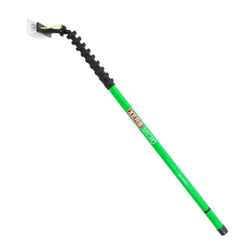 XERO Micro Basic Carbon Fiber Water Fed Pole - Neon Green 30 Foot