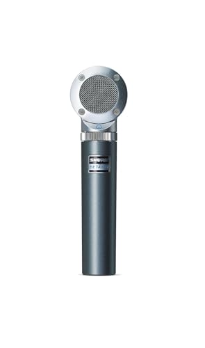 Shure BETA 181/KIT Ultra-Compact Small-Diaphragm Side-Address Versatile Condenser Microphone for Instruments with 4X Polar Pattern Capsules - Cardiod, Supercardioid, Omnidirectional and Bidirectional