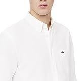 Lacoste Men's Long Sleeve Regular Fit Oxford Button Down Shirt