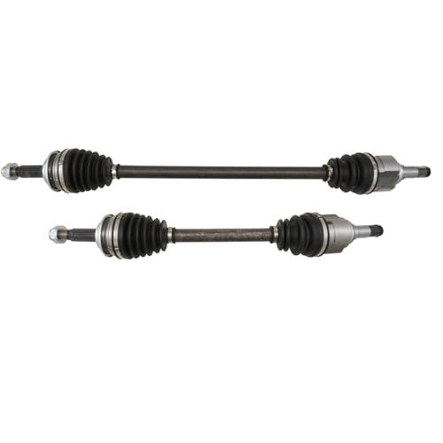 TRQ Front CV Axle Shaft Assembly Set Compatible with 2007-2017 Toyota Yaris