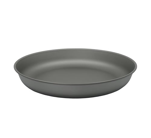 Kuvik Titanium Plate 7.7" Diameter (195mm) - Ultralight and Compact Dinner Plate for Backpacking, Camping, and Survival