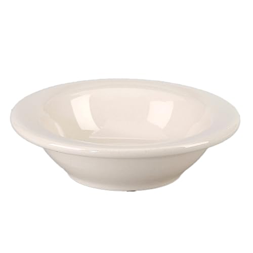 Vertex China VNR-11 Vista 4 Oz. White Fruit Dish - 36 / CS
