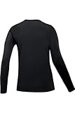 Nike Womens Pro All Over Dri-Fit Long Sleeve Mesh Top (US, Alpha, Small, Regular, Regular, Black)