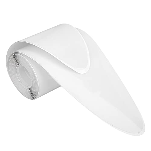 Alomejor Surfboard Tape 2 pcs PVC Surfing Paddle Board Rail Saver Tape 8.8cm Widen Rail Guard Tape(Transparent)