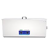 DK SONIC Professional Ultrasonic Cleaner 30L Stainless Steel, 720W Heavy-Duty Ultrasonic Gun Cleaner with Heater and Timer,Application for Rifle,Guns Parts,Bullets,Carburetor, Chains (Include Basket)