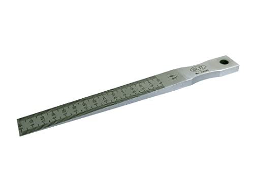 Taper Gap Gauge 0.01"-0.15" - Direct-Reading Inch Measurement Tool for Mold/Electrical Components with Laser Scales & Anti-Corrosion Coating (0.001" Graduation)‌