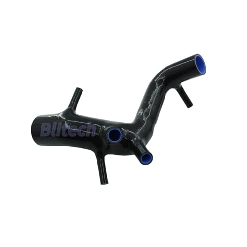 Blitech Intake Induction Silicone Hose Pipe compatible with Audi TT VW Golf MK4 1.8T (Black)