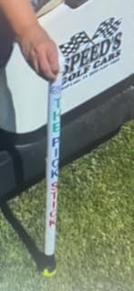 Watch VIDEO-26 Inch- Single Head -Scramble Pick Stick from Golf CART - Great PRIZES for Scramble Play. Works Better Than A Suction Cup. Ball Never Fails to GET Picked UP!! USA Made !!