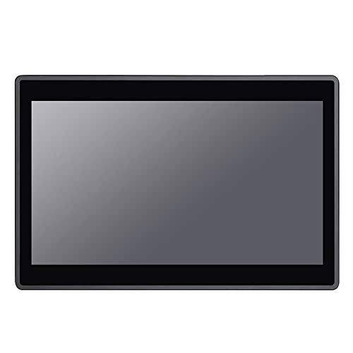 HUNSN 14 Inch LED Industrial 2MM Embedded Panel PC, 10 Points Capacitive Touch Screen, Intel J1900 Windows 10 pro or Linux Ubuntu, PW09, 3 x COM, VGA, HDMI, LAN, 8G RAM, 128G SSD