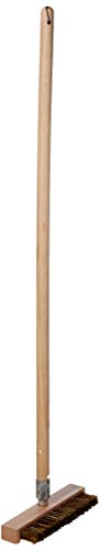 American METALCRAFT, Inc. American Metalcraft 1597 Wood Handle Oven Brush, Aluminum-Threaded Tip, 40-Inch Handle, Brown