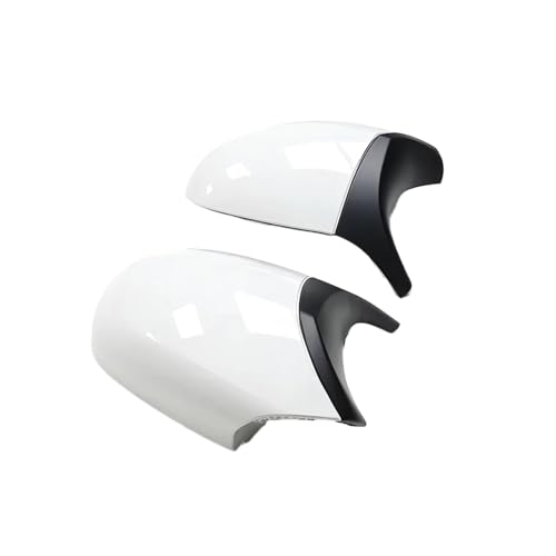M Style Replacement Rearview Side Mirror Covers Cap Compatible With 1 3 Series E81 E82 E87 E88 E90 E91 E92 E93 ABS White Or Black(09-12 E90 E91)