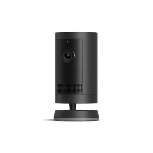 Introducing Ring Outdoor Cam Plus, Battery — Wide-Angle 2K Video with Ring Vision, Low-Light Sight for full-color night vision, Mount-Anywhere Versatility, Black